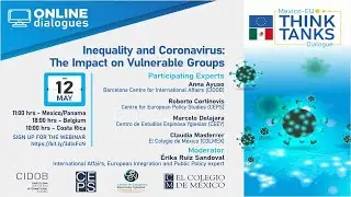 Webinar: Inequality and Coronavirus: The impact on vulnerable groups