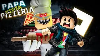 CAN I ESCAPE THE CLOWN PIZZA SHOP  | PAPA PIZZA | Roblox