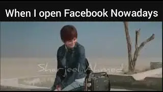 when i open facebook 😂