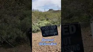 Abandoned Old Yuma Mine #shorts #abandonedmines #explore