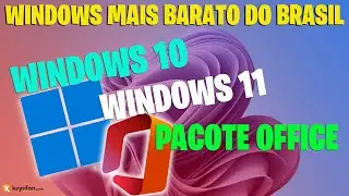 WINDOWS ORIGINAL MAIS BARATO DO BRASIL | SAINDO POR R$ 33 REAIS