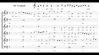 Victoria, Messa da Requiem, III: Graduale (score)