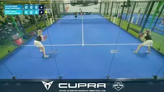 FPT #2 - Naisten finaali: Sillanpää/Saarteinen - Torkki/Saarinen - CUPRA Finnish Padel Tour 2022