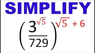 Can You Simplify this? | How to Simplify Indices | Math challenging Problems | Mathematics