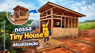 COMO EST&Aacute; A TINY HOUSE DA CH&Aacute;CARA?!