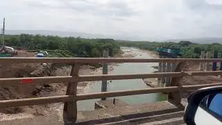 Rio Minho at the May Pen bypass bridge in Clarendon, Jamaica 🇯🇲.