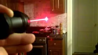 1.1W 635nm laser build using a Mitsubishi ML501P73