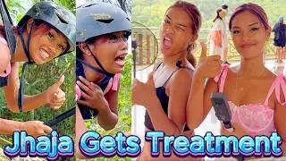 Filipina Twin Sisters Zipline & Beach ADVENTURE! YIKES! OFF GRID ISLAND FAMILY PHILIPPINES LIVING