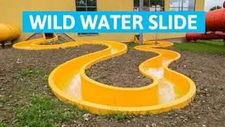 Aquapark Ole&scaron;n&aacute; - Wild River || Extreme current water slide!