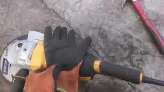Removing Anchor Bolts After Dismantling Pallet Racking