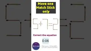 Matchstick Puzzle 