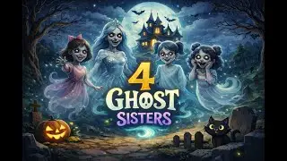 4 ghost sisters  👻#bedtimestories #funstories #nanikikahani #moralstoryinhindi