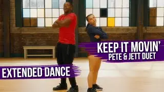 Extended Dance | Keep It Movin' | Pete and Jett Duet | The Next Step Season 9