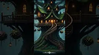 Deep Sleep in a Magical Treehouse  Rain & Piano 🎹 #deepsleep  #rain  #relax  #meditation