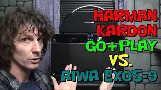 Harman Kardon Go+Play vs. Aiwa Exos 9 bluetooth speaker