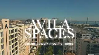 Avila Spaces - Parque das Nacoes - Cowork in Lisbon Portugal Drone View