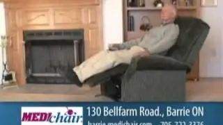 Medichair Barrie 15 second Recliner TV Spot