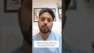 stress is important cause of poor sexual performance erectile dysfunction and premature ejaculation