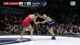 184 lbs: Rutgers' Shane Cartagena-Walsh vs. Penn State's Rocco Welsh | Penn State Wrestling