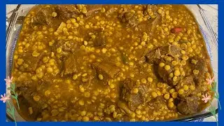 Goro Mangsho Diye Boot er Daal Recipe by Razia’s Cooking Studio