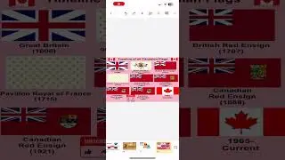 Canadian Flag History #flag