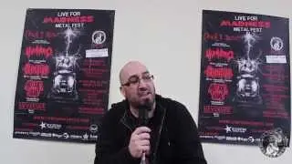 Entrevista a Iv&aacute;n Nieto en el IV LIVE FOR MADNESS METAL FEST