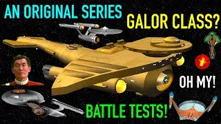 2200's Cardassian Hamia Class - Original Series Era - VS Constitution/Excelsior/Romulans