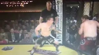 PA cage fight knockout