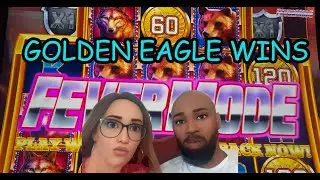 Fun Slots on Low Bets! Golden Eagle & Kitty Glitter!!!