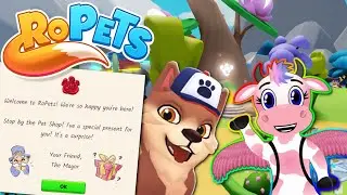 Playing RoPets for the FIRST TIME! *AMAZING NEW PET GAME!* | Roblox RoPets