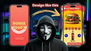 Food Delivery App UI Design in Figma Prototype