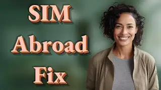 SIM Not Working Abroad? Reset Network or Call Carrier?