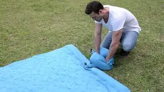 How to use AIRELAX Double Sleeping Pad With Built-In Pillow