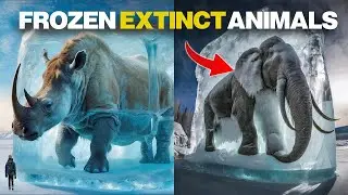 7 Frozen Extinct Animals of the ICE AGE
