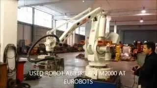 Robot usato ABB IRB 640 M2000 alla EUROBOTS