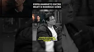Espelhamento entre Muzy e Rodrigo G&oacute;es | The Noite #shorts