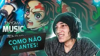 (10) REACT Hinokami Kagura | Tanjiro (Kimetsu no Yaiba) | Enygma
