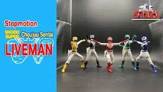 [Stopmotion] Choujuu Sentai Liveman - Shodo Super -