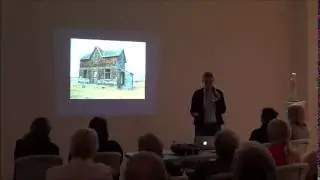 Heather Benning artist talk at the EAGM, September 2014