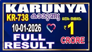 KERALA LOTTERY RESULT|RESULT HIGHLIGHTS|KARUNYA bhagyakuri KR738|Kerala LotteryResultToday|todaylive