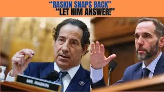 RASKIN SHUTS DOWN GOP CHAOS AFTER STUNNING ADMISION IN TRUMP PROBE