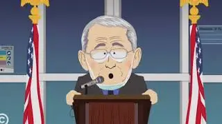 Dr.  Fauci / Trump Chin Diapers - South Park Pandemic Special REVIEW