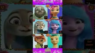 Zootopia Creepy Vs My Little Pony Creepy/TikTok Bad Romance Challenge/Terror Humor. #shorts YouTube