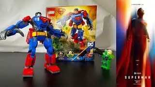 LEGO DC Comics Super Heroes 76302 Superman Mech vs. Lex Luthor - LEGO Speed Build Review