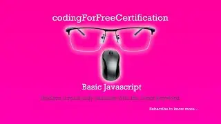 Basic Javascript | Declare a Read-Only Variable with the const Keyword | freeCodeCamp | 10 of 113