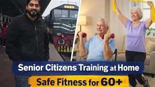 Senior Citizens Training at Home | Safe Fitness for 60+