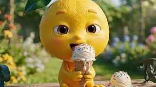 Nimbu Baby Eating Ice Cream 🍋🍦 | Cute Lemon Baby Cartoon | Kids Funny Video