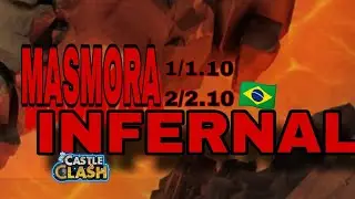 MASMORA INFERNAL 1 E 2 COMPLETAS TUTORIAL #castleclash hell dungeon