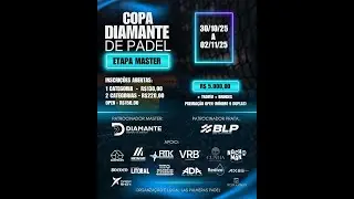 Copa Diamante De Padel // Quadra 2 Clean Shop // Sabado/