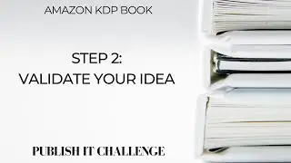 Validate a Low Content Book Idea on Amazon